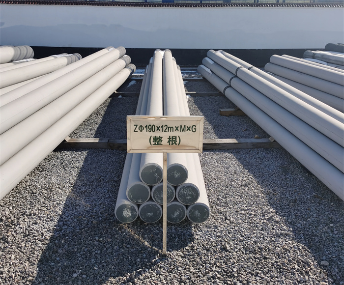 招远190×12米钢筋混凝土水泥电线杆